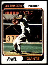 1974 Topps Base Set #54 Elias Sosa