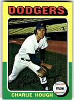 1975 Topps Base Set #71 Charlie Hough