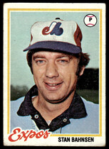 1978 Topps Base Set #97 Stan Bahnsen