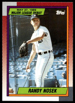 1990 Topps Debut 89 #88 Randy Nosek