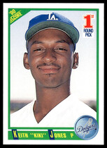 1990 Score Base Set #676 Kiki Jones