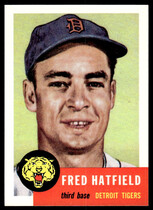 1991 Topps Archives 1953 #163 Fred Hatfield