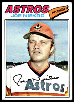 1977 Topps Base Set #116 Joe Niekro
