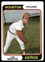 1974 Topps Base Set #256 Tom Griffin