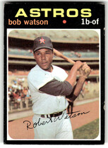 1971 Topps Base Set #222 Bob Watson