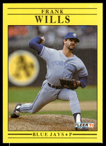 1991 Fleer Base Set #191 Frank Wills