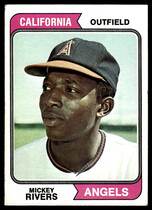 1974 Topps Base Set #76 Mickey Rivers