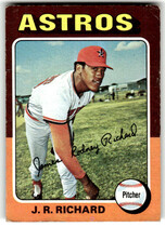 1975 Topps Base Set #73 J.R. Richard