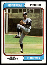 1974 Topps Base Set #568 Mike Torrez