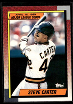 1990 Topps Debut 89 #23 Steve Carter