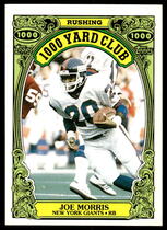 1986 Topps 1000 Yard Club #4 Joe Morris