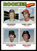 1977 Topps Base Set #489 Rookie Pitchers