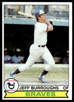 1979 Topps Base Set #245 Jeff Burroughs