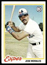 1978 Topps Base Set #374 Jose Morales