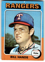 1975 Topps Base Set #412 Bill Hands