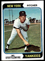 1974 Topps Base Set #44 Mel Stottlemyre