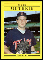 1991 Fleer Base Set #612 Mark Guthrie