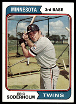 1974 Topps Base Set #503 Eric Soderholm