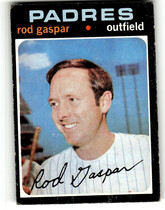 1971 Topps Base Set #383 Rod Gaspar