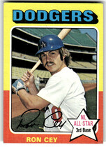 1975 Topps Base Set #390 Ron Cey