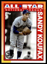 2025 Topps 1990 Topps All-Star (Blue) #90AS-46 Sandy Koufax