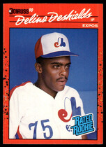 1990 Donruss Base Set #42 Delino DeShields