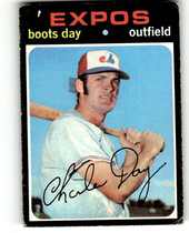 1971 Topps Base Set #42 Boots Day