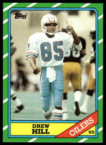 1986 Topps Base Set #353 Drew Hill