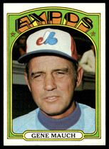 1972 Topps Base Set #276 Gene Mauch