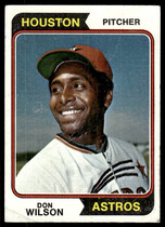 1974 Topps Base Set #304 Don Wilson