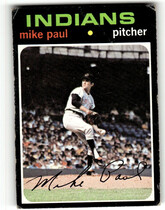 1971 Topps Base Set #454 Mike Paul