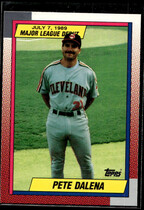 1990 Topps Debut 89 #27 Pete Dalena