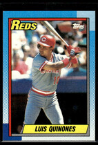 1990 Topps Base Set #176 Luis Quinones