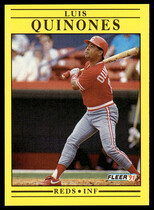 1991 Fleer Base Set #77 Luis Quinones