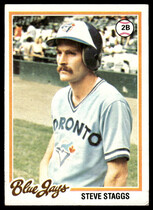 1978 Topps Base Set #521 Steve Staggs