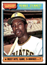 1976 Topps Base Set #6 Rennie Stennett