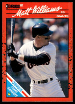 1990 Donruss Grand Slammers #1 Matt Williams