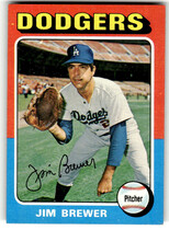 1975 Topps Base Set #163 Jim Brewer