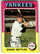 1975 Topps Base Set #160 Graig Nettles