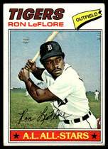 1977 Topps Base Set #240 Ron LeFlore