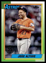 2025 Topps 1990 Topps #T90-9 Jose Altuve