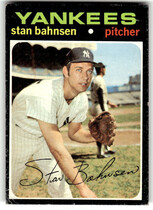 1971 Topps Base Set #184 Stan Bahnsen