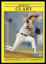 1991 Fleer Base Set #686 Marty Clary