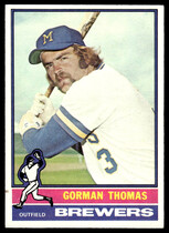 1976 Topps Base Set #139 Gorman Thomas