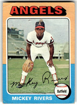 1975 Topps Base Set #164 Mickey Rivers