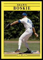 1991 Fleer Base Set #416 Shawn Boskie