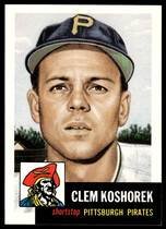 1991 Topps Archives 1953 #8 Clem Koshorek