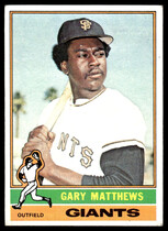 1976 Topps Base Set #133 Gary Matthews