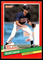 1991 Donruss Rookies #4 Scott Leius