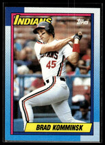 1990 Topps Base Set #476 Brad Komminsk